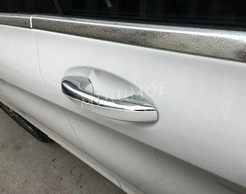 For Mercedes-Benz GLC C E Class X253 C253 W177 W205 W213 H247 X247 C292 C118 N293 Chrome Door Handle Trims Cover