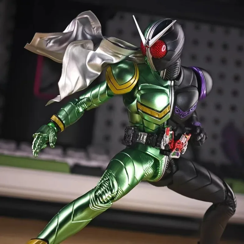 Handgefertigter Mini-Silberschal im Maßstab 1:12, klassisches Kamen Rider Wind Detective-Zubehör für 6-Zoll-SHF-Actionfigurenkörper – Detail 3