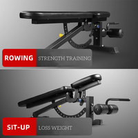 Hot Selling Multi-Functional Adjustable Foldable Sit-up Stool Weight Bench For Exercise Training Equipment