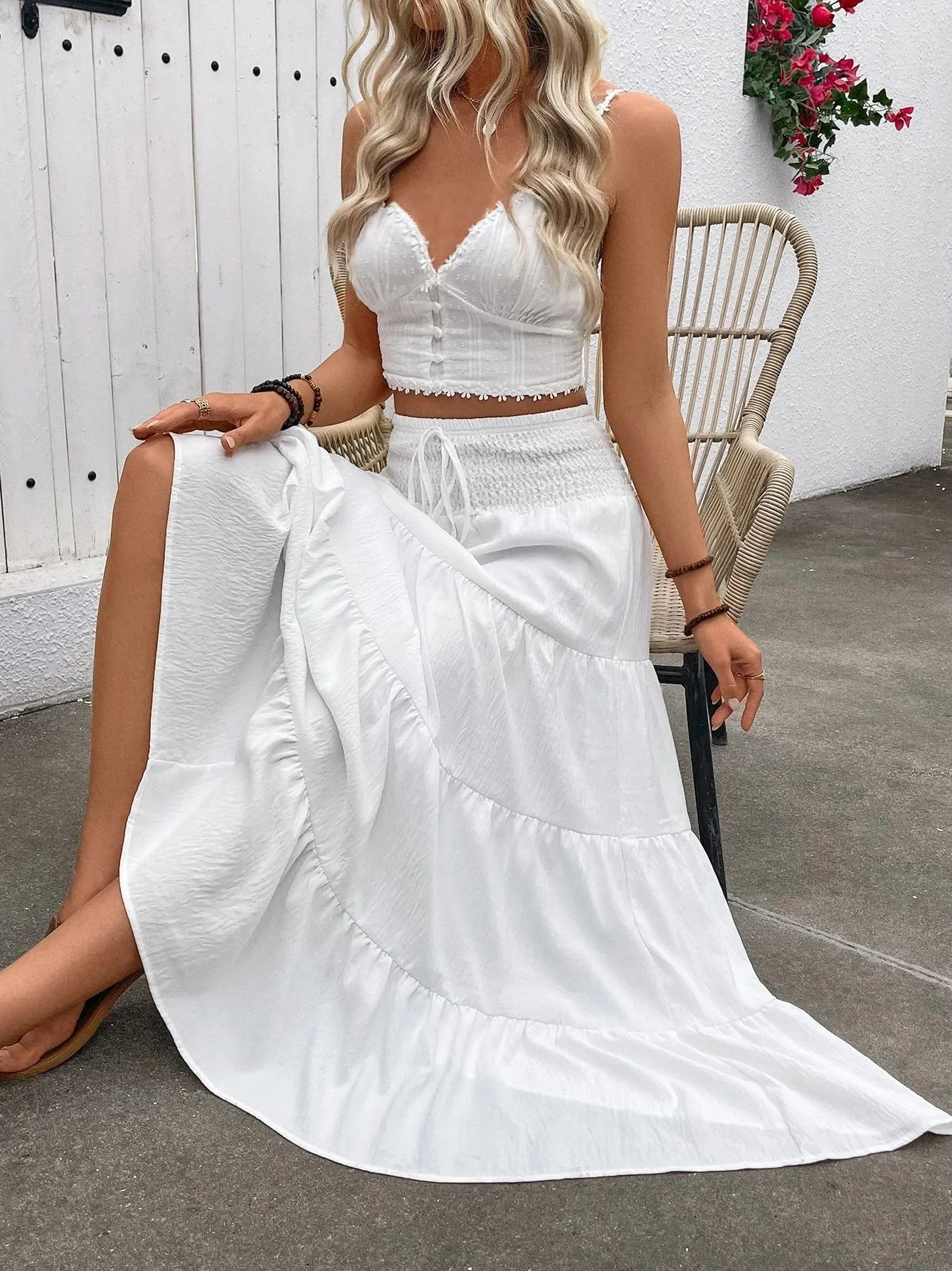 

Юбка миди с высокой талией для женщин, из дышащего полиэстера, с лоскутным дизайном, для повседневной носки, А-силуэт