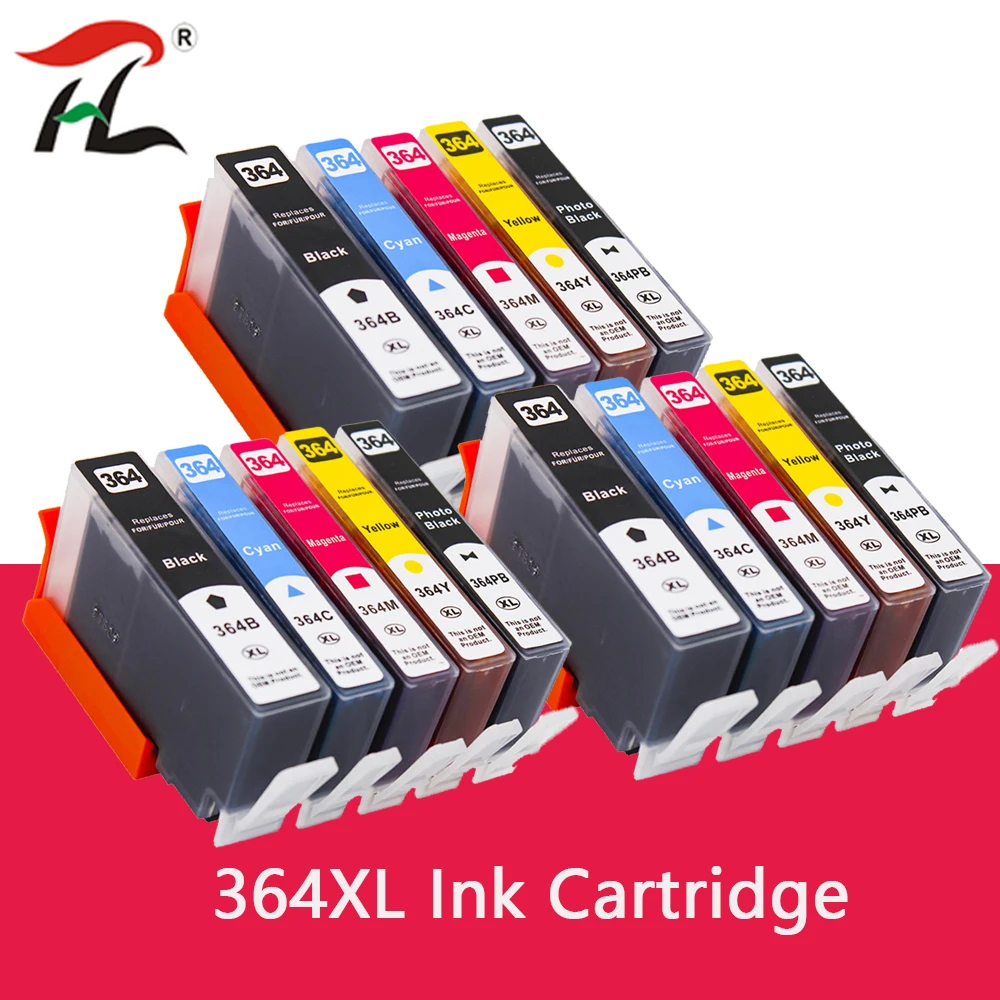 Ink Cartridges for HP 364 XL 364xl Deskjet 3522 3070a 3520 Photosmart 5522 7510 5520 5510 5520 6510 6520 7510 7520 printer