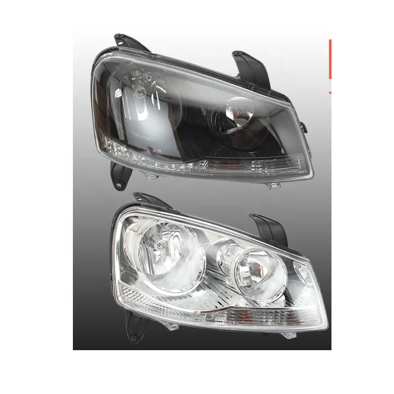 For Great Wall Wingle 5 headlamp assembly front lamp assembly black and white background