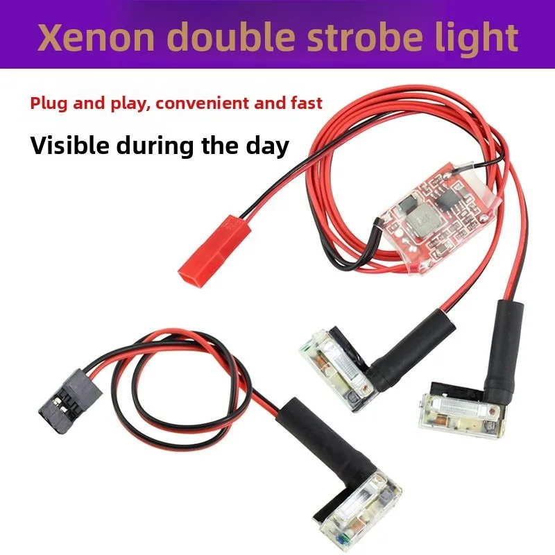 LED Strobe Ultra-high Brightness Flash Light Daytime Visible 5-26V for RC Multirotor FPV Airplane Fixed-Wing Drones DIY