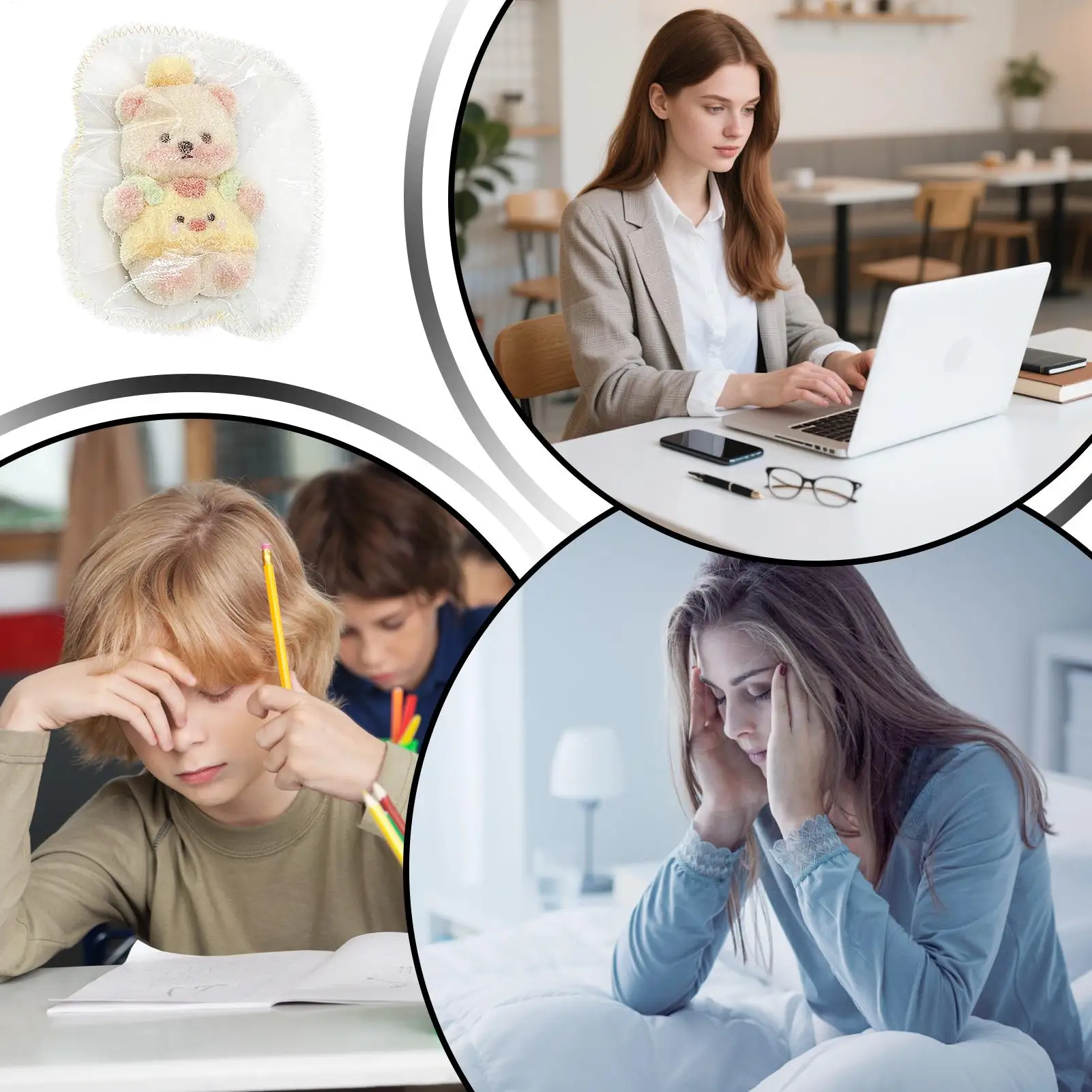 جديد الكرتون الدب اسفنجي لعبة لتخفيف الضغط كبيرة الحسية ألعاب متململة للأطفال الكبار القلق الاسترخاء ضغط هدية