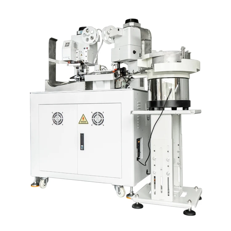 ATV&UTVX-CM206 Automatic Wire Cutting Stripping Crimping and Insert Insulated Sleeve Machine