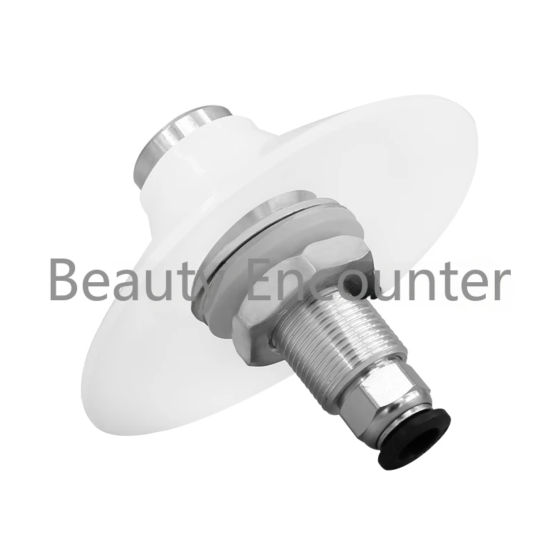 Arch-breaking aided flow air dish silo feeder air bowl vibrator DL stainless steel aluminum fluidizer food silicone pad