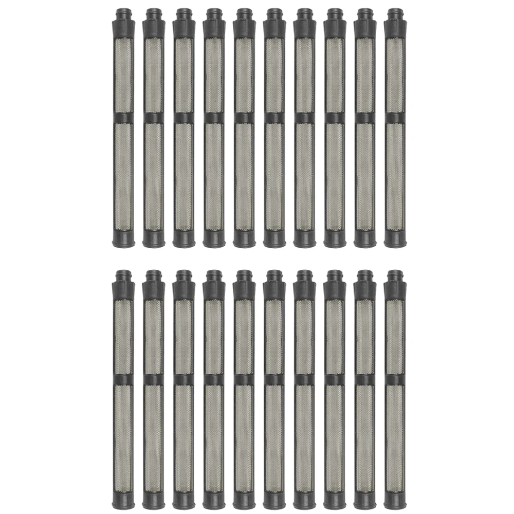 Replacement Mesh Filter 20 Pcs 60 Mesh Airless Spray Pump Filter Grid For 390 395 490 495 Airless Spraying Machine