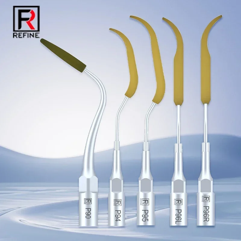 Compatible Scaling Inserts Fit Refine EMS Mectron P90 P94 P95 P96L P96R Scalers Providing Precise Debridement Dental Accessories