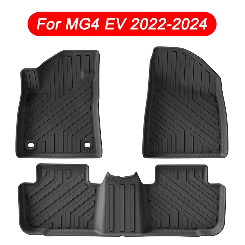 

Floor Mats for MG4 EV 2022 2023 2024 TPE Car Mats Waterproof Non-slip Foot Pads LHD