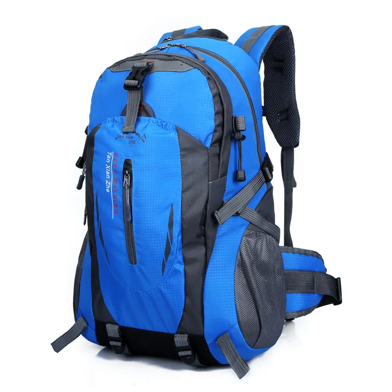 Mochila de senderismo para hombre y mujer, morral de 40 litros, impermeable, para deportes al aire libre, montañismo, escalada, viaje, Camping