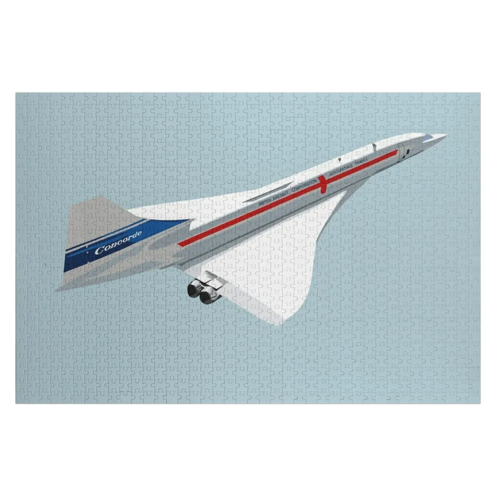

Concorde 1969, игрушки-пазлы для детей, подарок на заказ, рождественские игрушки, деревянный декор, картины, головоломки
