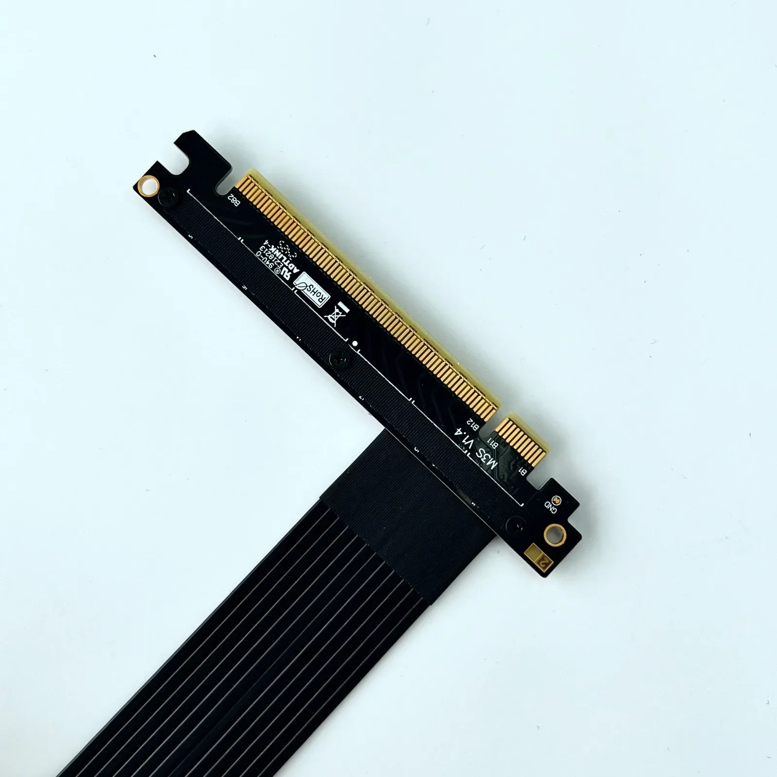 ADT-Link PCIe 4.0 x8 to U.2 SFF-8639 NVMe Adapter Extension Cable Riser Gen4 64Gbps for PCI-E x8 to U.2 SSD Riser Card U2