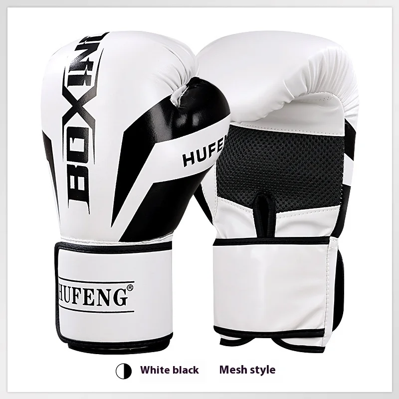 DUELTIGER Thick Boxing Gloves for Novice Fighting Training 8 10oz Adult Men Women Universal Sanda Muay Thai Sandbags Glove