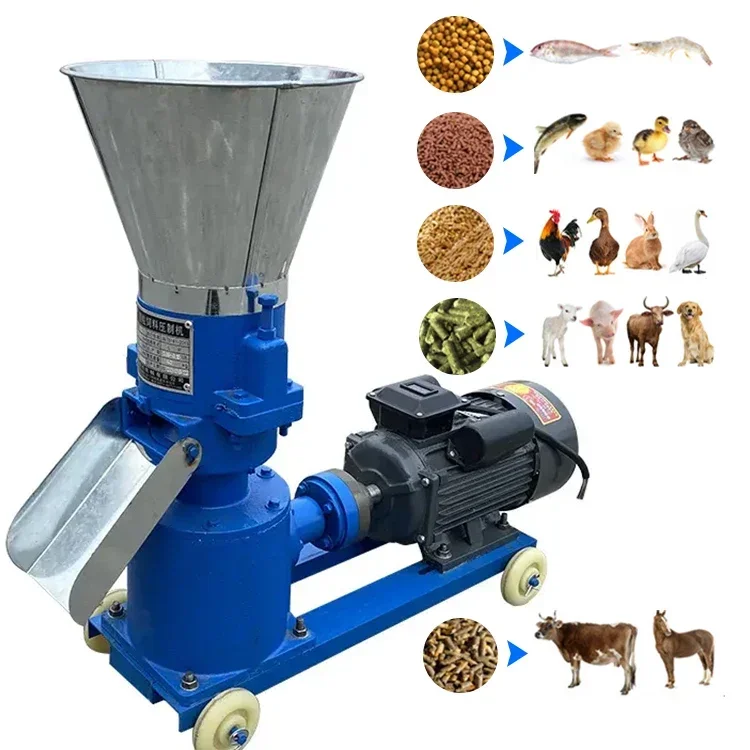 

feed pellet machine btma livestock feeding device electric pet food pellet machine fish feed pellet small port Farm