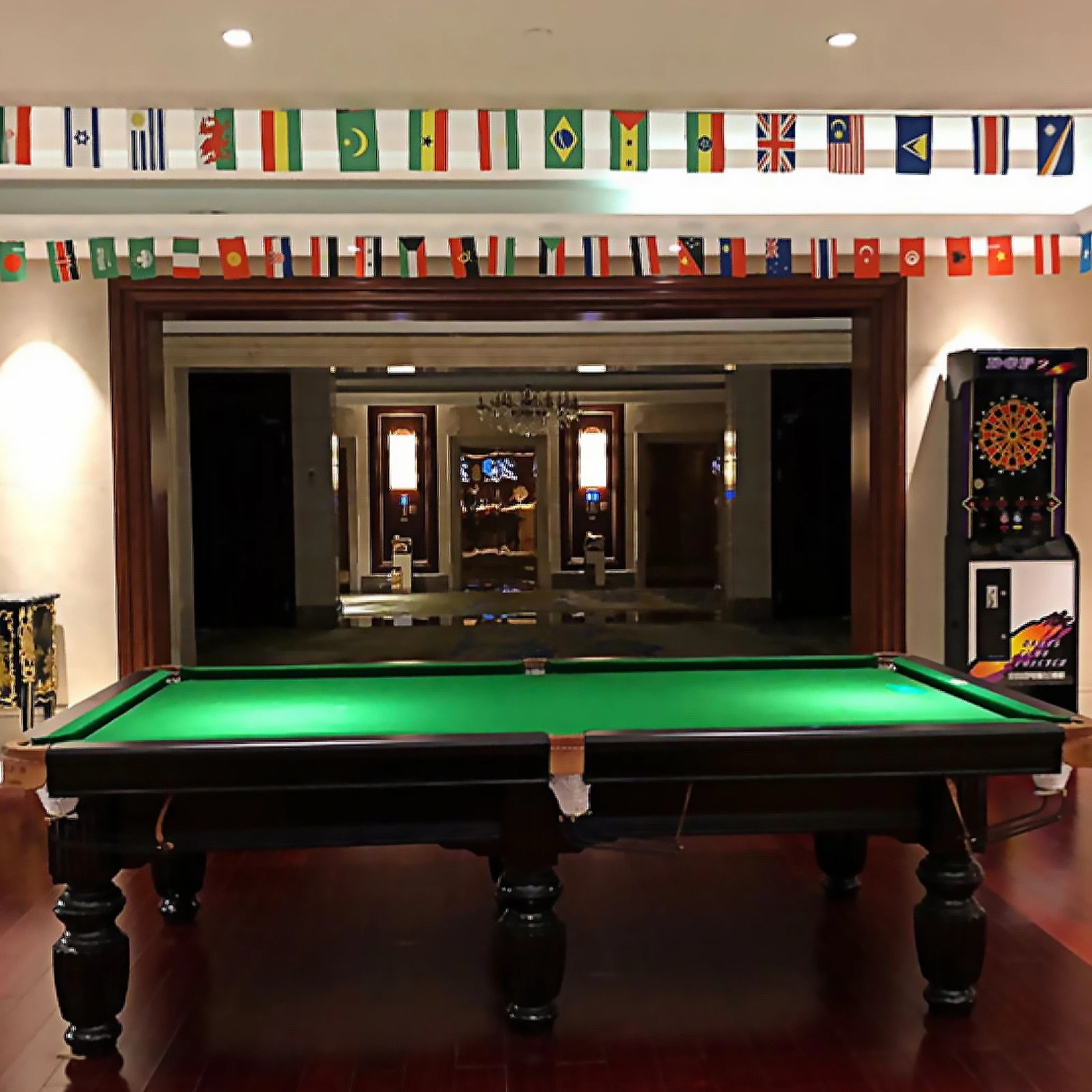 

1 String 24 Countries Banners Premium Polyester Decorative Hanging For Sports Games School Classroom Party