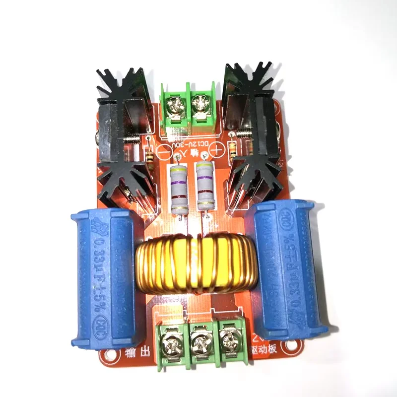 200W ZVS drive board, Tesla coil power supply High voltage generator drive board has tap ZVS power supply