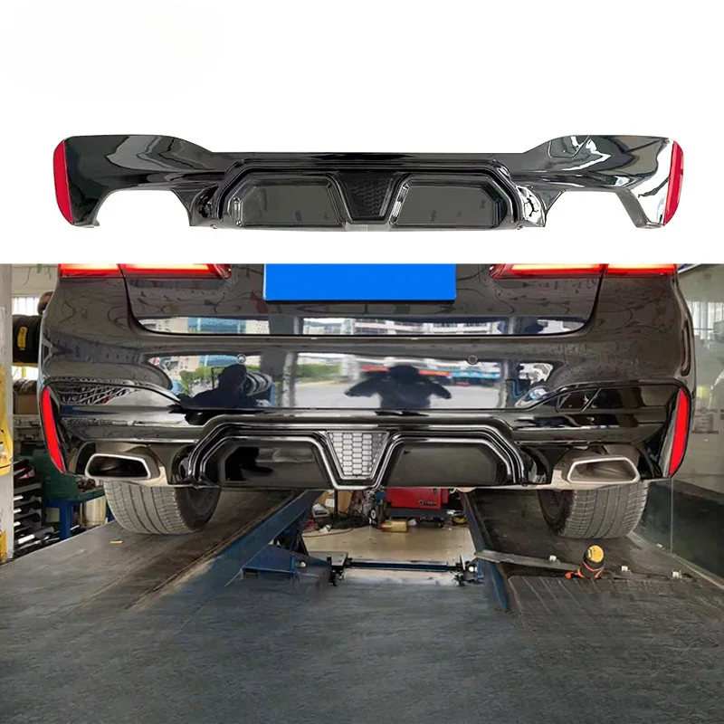 Suitable for BMW New 5 Series Rear Lip G30G38 Modified M5CS 16-24 Rear bumper spoiler Original car replacement