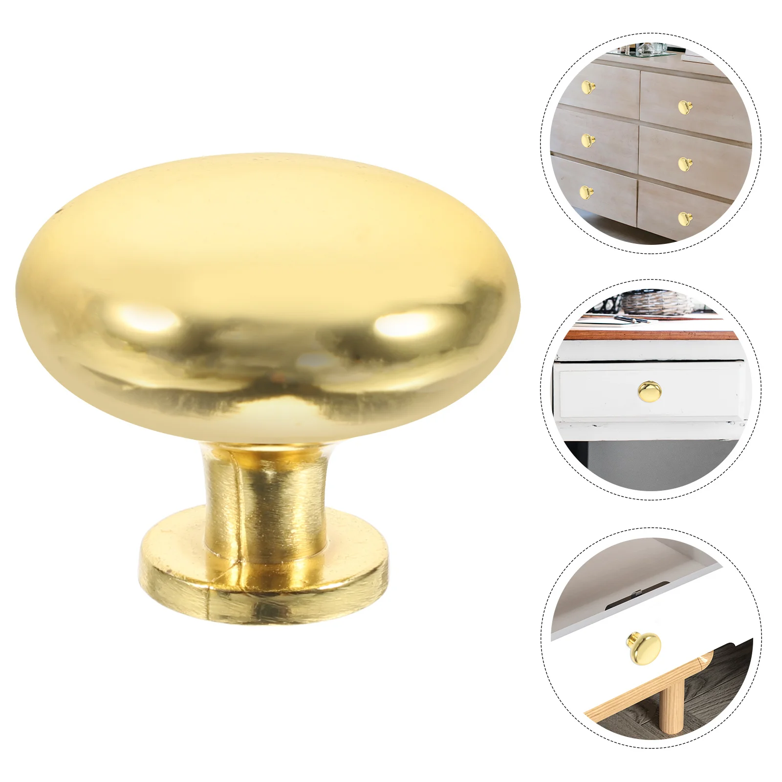 

2Pcs Zinc Alloy Drawer Pulls Modern Minimalist Gold Cabinet Knobs for Kitchen Bathroom Furniture Easy Installation with
