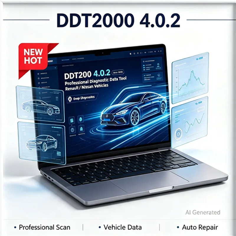 Best DDT2000 4.0.9.2 (patch_inside) + Bases 2023 Professional Diagnostic Data Tool deep diagnostics of Renault / Nissan vehicles