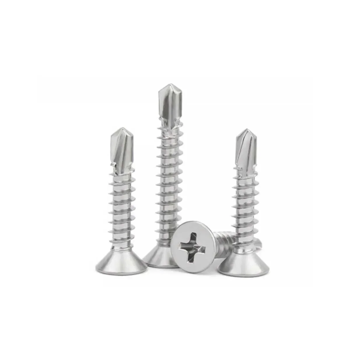 

304 Stainless Steel Countersunk Head Cross Drilled Tail Screw M3.9M4.2M4.8M5.5M6.3