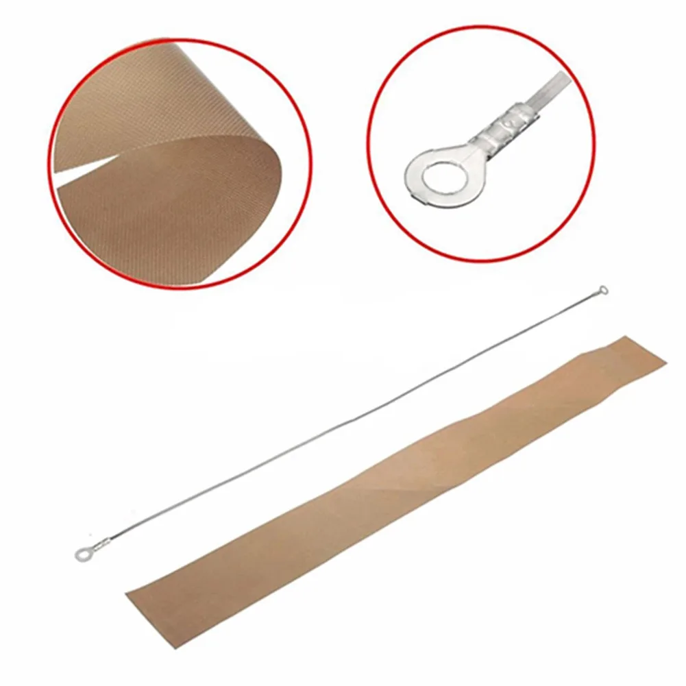 Impulse Sealer 1Pc 200/300/400mm Brown For SF-200 Sealing Machine Heat Wire Heat Wire Element Plastic Bag Sealing