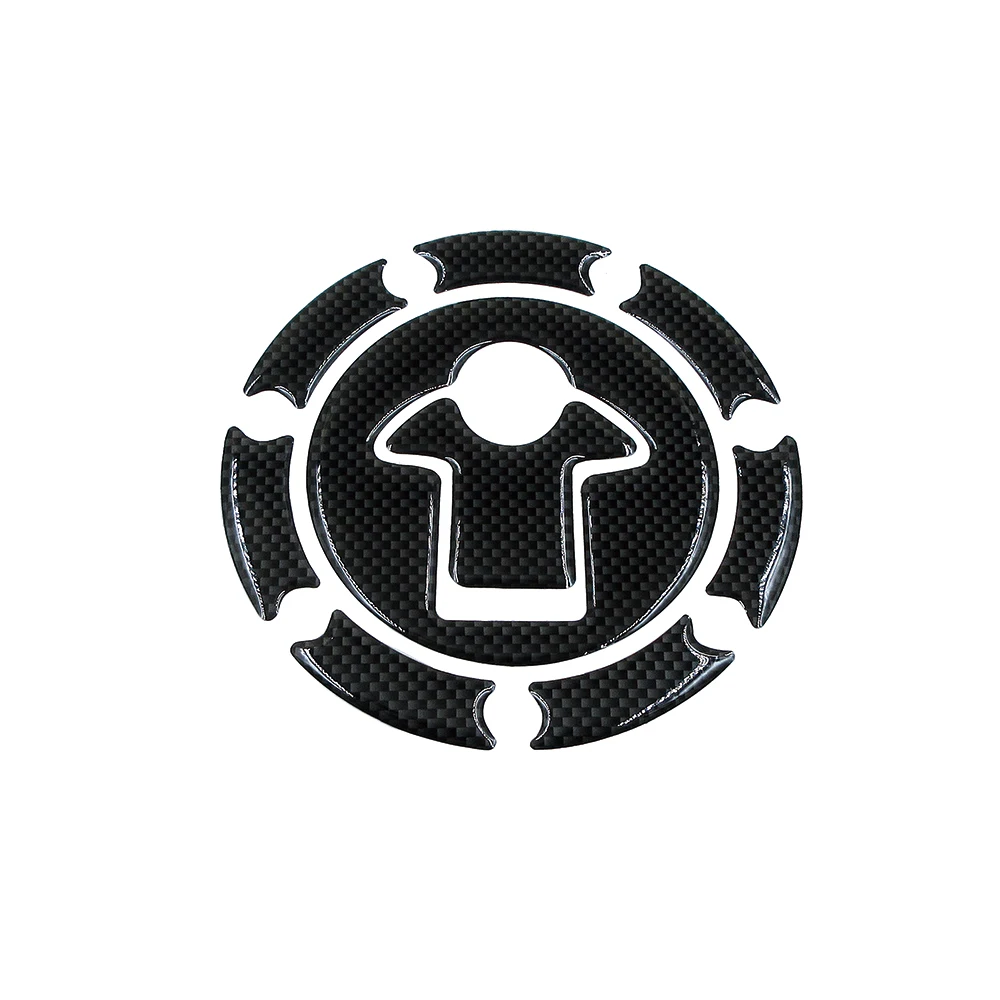 Autocollants de protection de réservoir de carburant en Fiber de carbone, autocollants pour bouchon d'huile, pour moto KTM Duke 125 200 390 RC125 RC200 RC390 1290GT