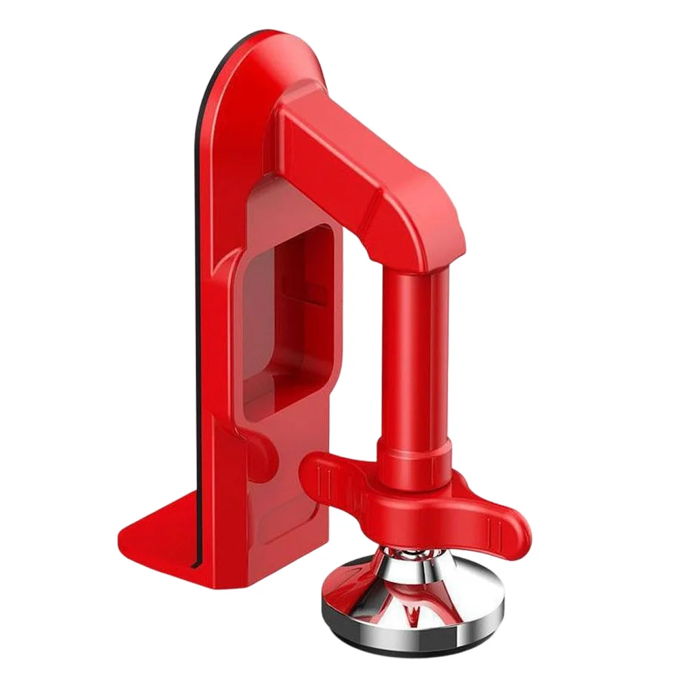Compact Door Stop with Alarm Portable Anti-Theft Device for Hotels Apartments Travel No Drilling Quick Release Alloy Material