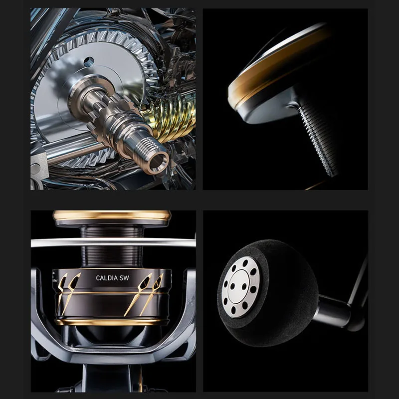 2022 DAIWA CALDIA SW Spinning Fishing Reels 4000-CXH 4000D-CXH