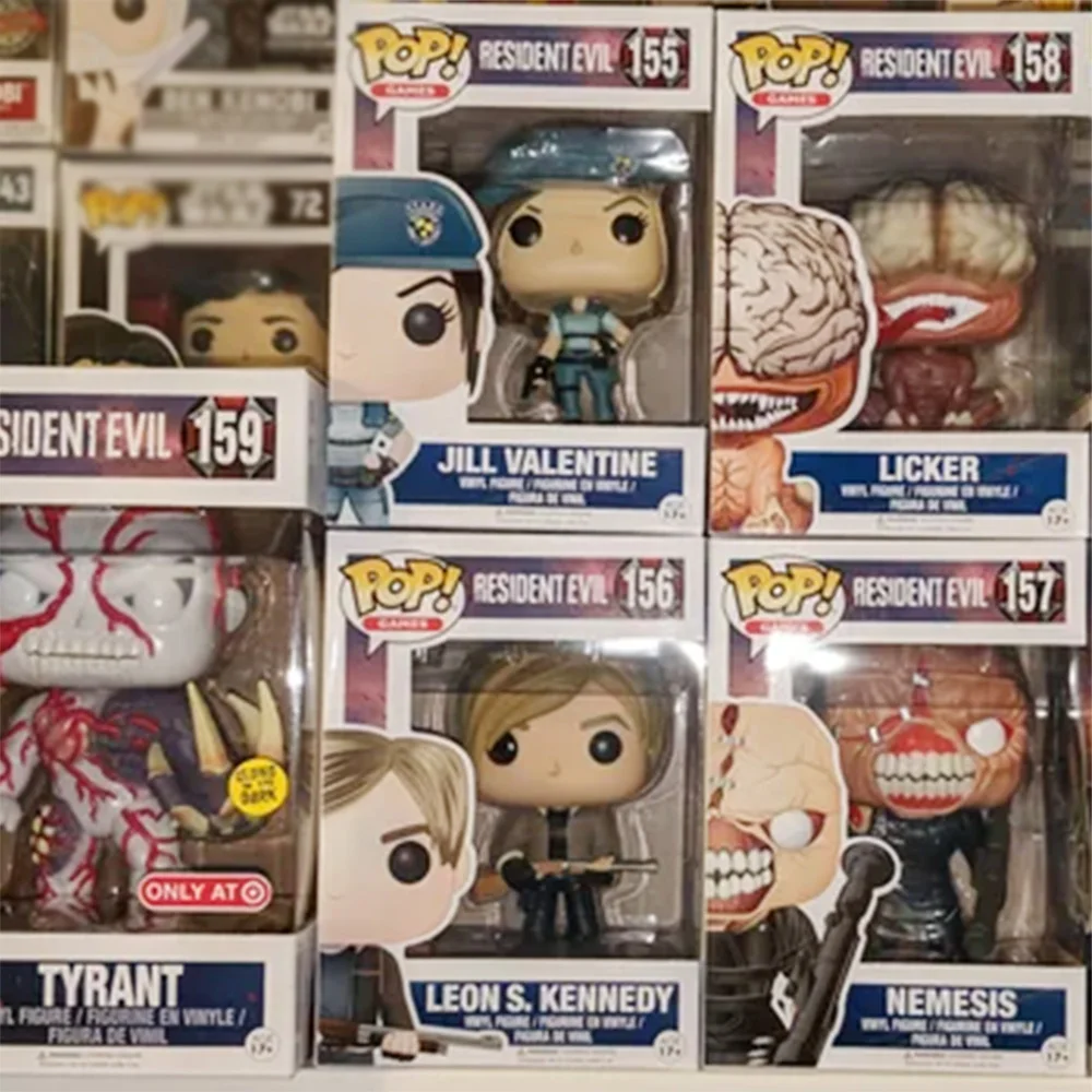 Juegos populares Resident Evil funkos Nemesis # 157 pops figuras de acción de vinilo colección de juguetes muñecas decoración del hogar regalos de modelos