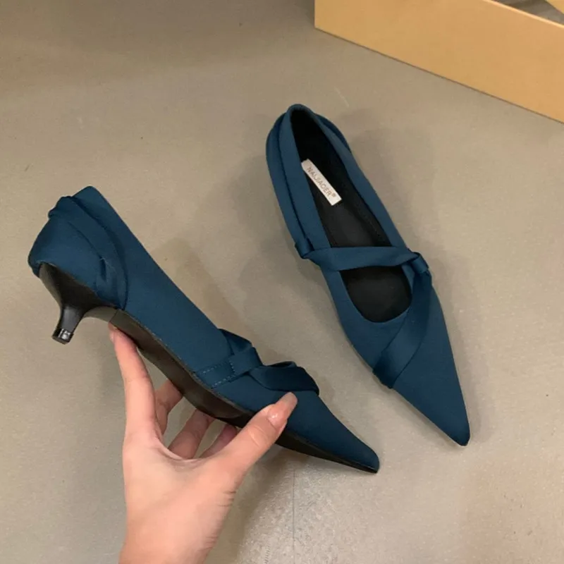 Bilamos Brand New Women Sandals Female Footwear Flats With Shoes Silk Fashion Pointed Toe Sexy Ladies Shallow Casual Shoes