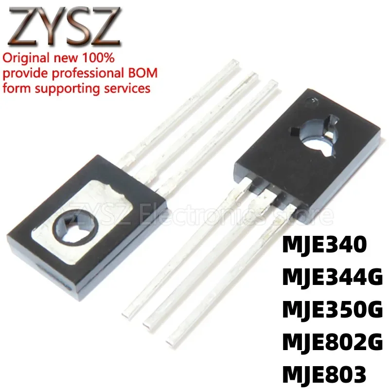 1PCS MJE340 344 350 802 803G JE IN-LINE triode TO-126/225