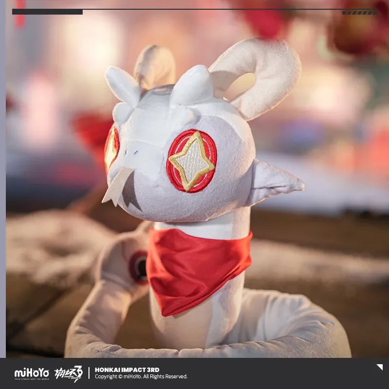 MiHoYo jeu officiel Honkai Impact 3ème gâteau de riz en peluche ornement poupée de dessin animé accessoire Anime pendentif Doujin Cosplay cadeaux de noël