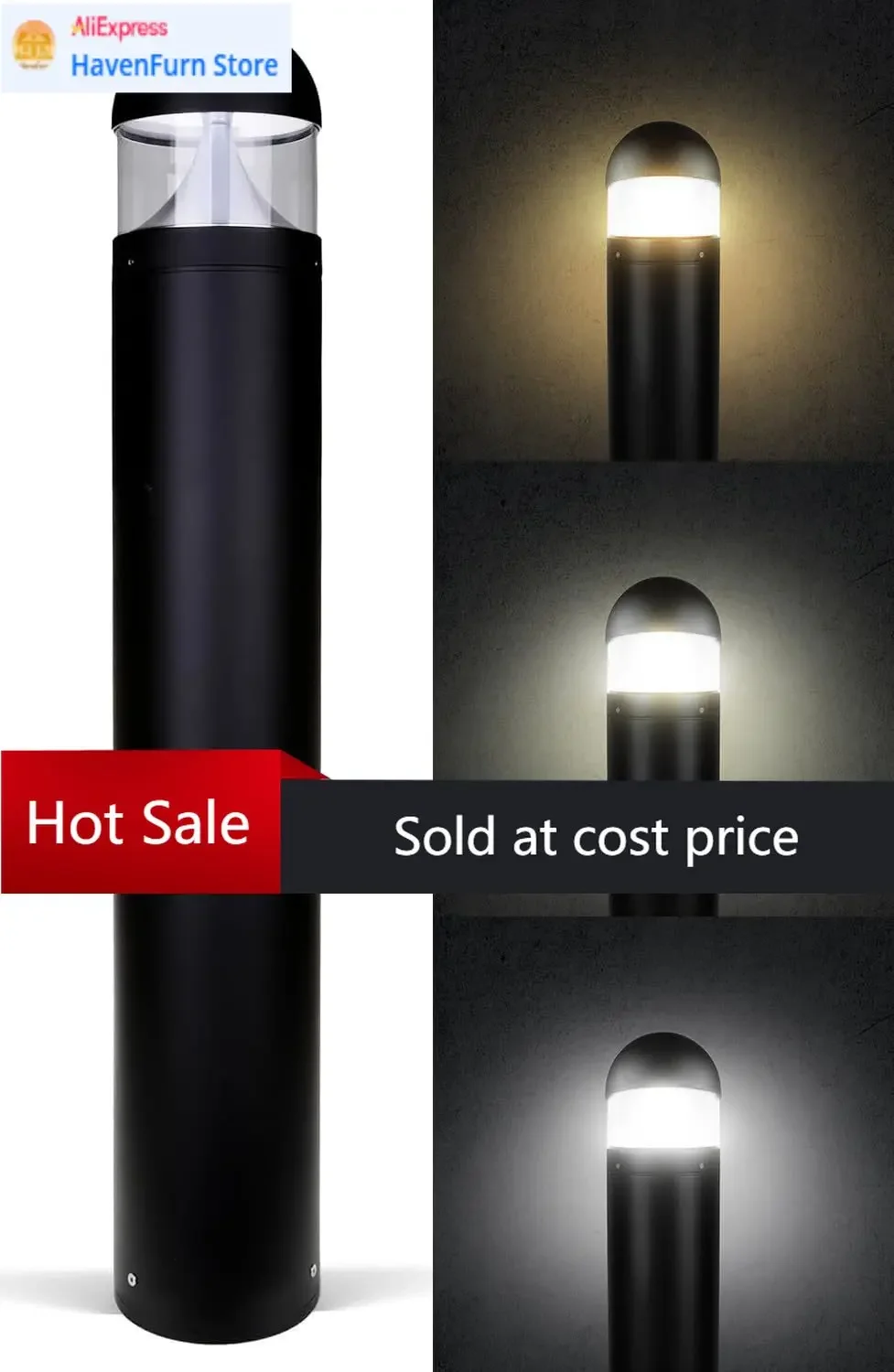 

Уличный светодиодный ландшафтный светильник-столбик Activity PriceLightingLabs, 20 Вт, 40 дюймов, 3CCT (3000/4000/5000K), 120-277В, для наружного освещения дорожек