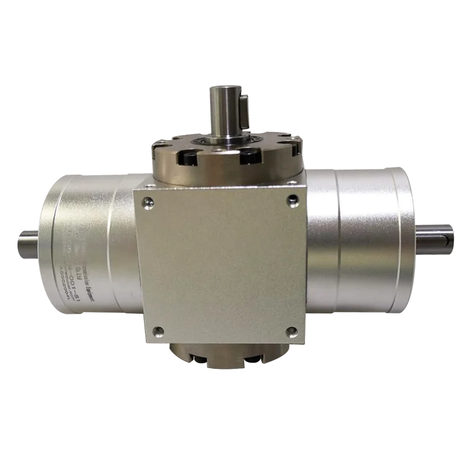 AT110 -4M-001 High rigidity and big torque  90 degree servo gear reduction reducer for Lifts machine right angle gearbox