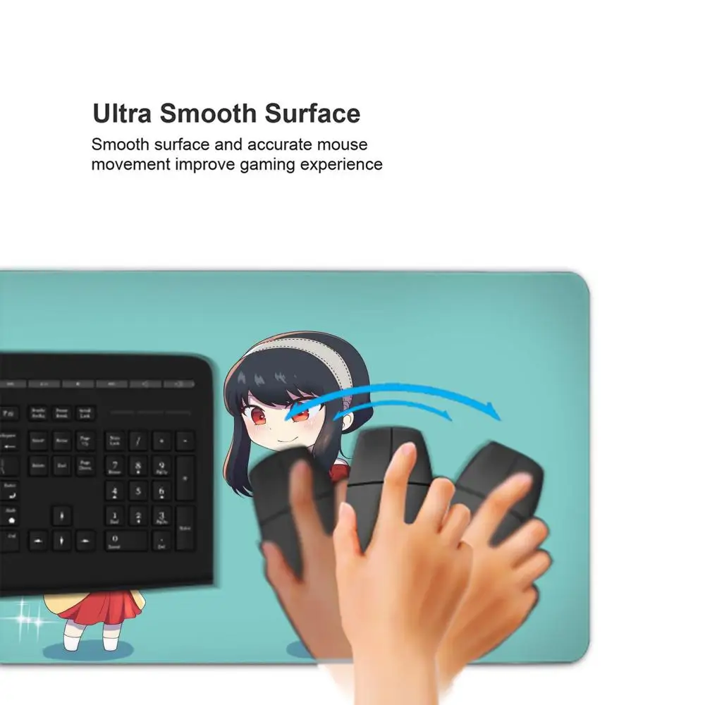 لوحة الماوس الساخن أنيمي 1000x500 القلقاس ساكاموتو أيام XXL كبيرة الألعاب عدم الانزلاق مكتب لوحة المفاتيح الحصير حصيرة مكتبية جاسوس xFamily 