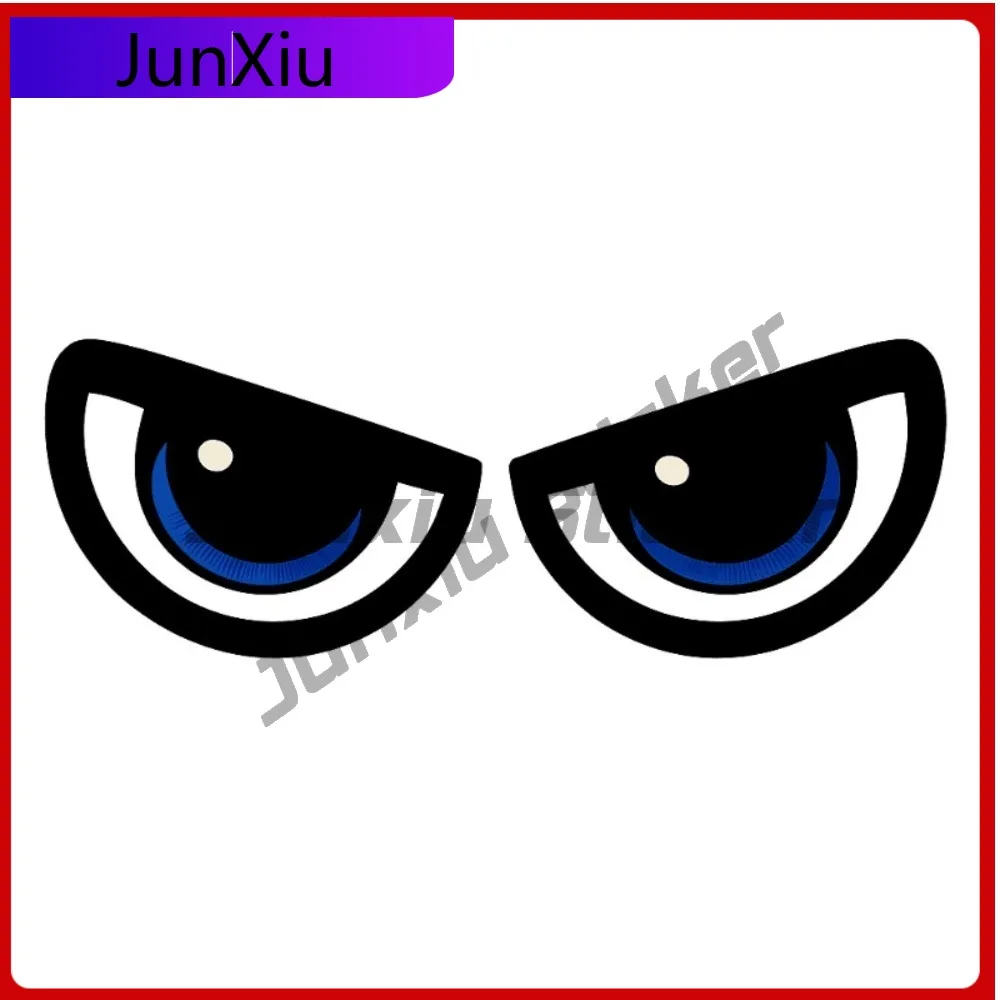 

Cartoon Eyes Decal, Peeking Unique Car Laptop Window Bumper Waterproof Vinyl Decal Decoration Funny Trendy Trendy Vintage