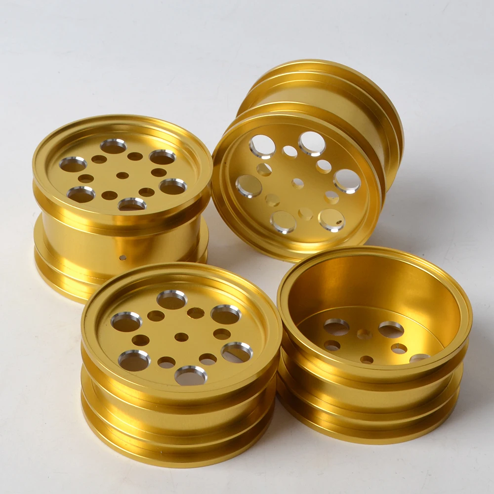 アルミ合金ホイールハブセット,タミヤスーパーホットショット用ビッグ
