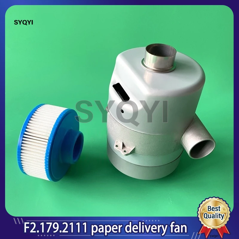 

Heidelberg Air Pump Fan CD102 SM74 Feeder Paper Feeding Air Pump Delivery Fan F2.179.2111