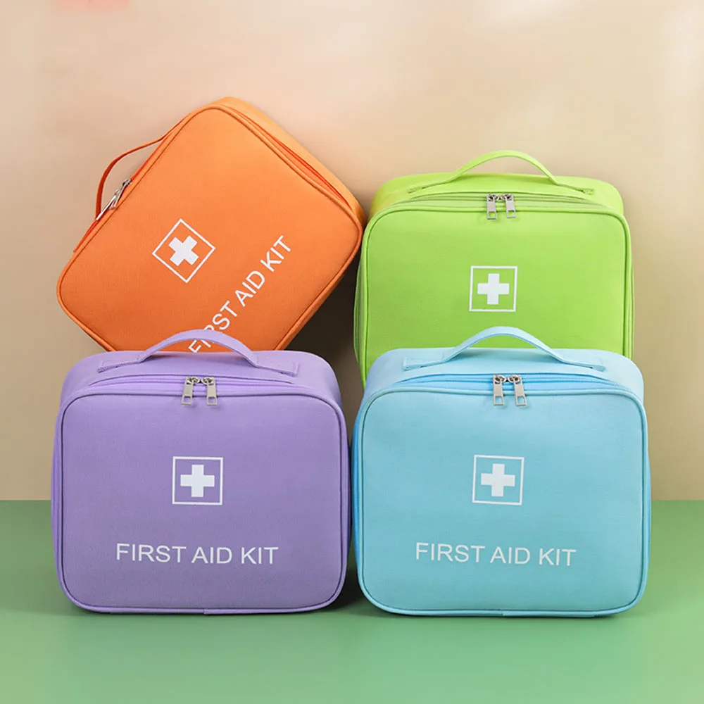 Large Capacity Portable Medicine Storage Bag Home Mini Travel Emergency Medical Box Outdoor Compact Organizer