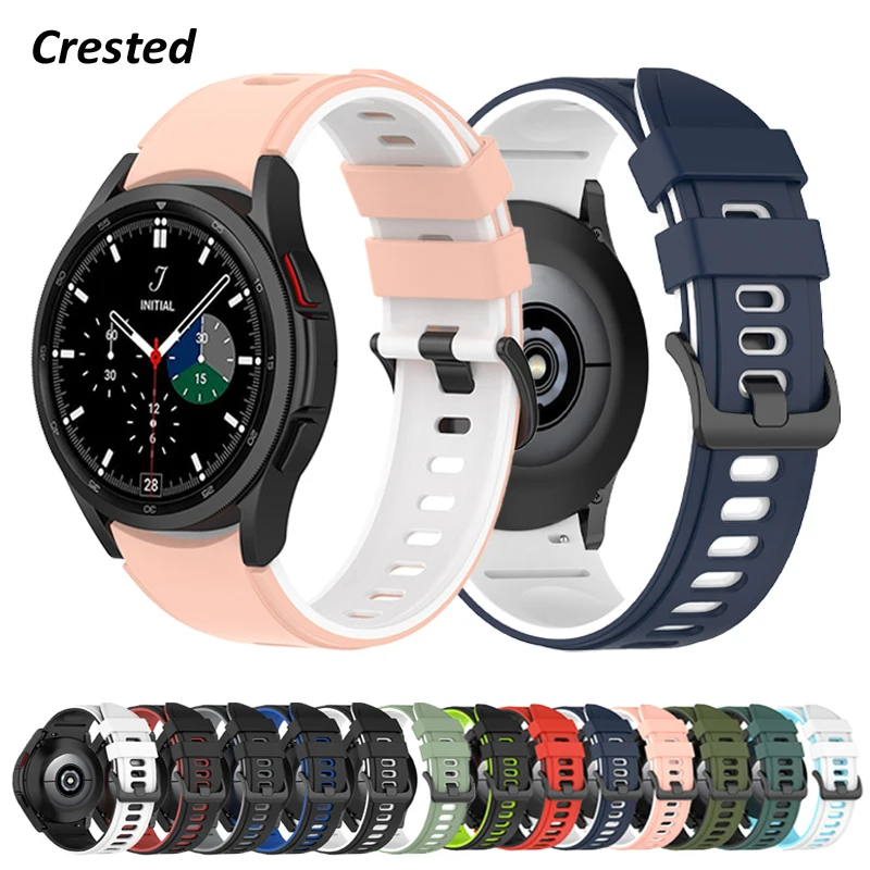 20mm Band For Samsung Galaxy Watch 4/5/5 pro smartwatch Sport Silicone Bracelet Galaxy Watch4 classic 46mm 42mm strap accesorios