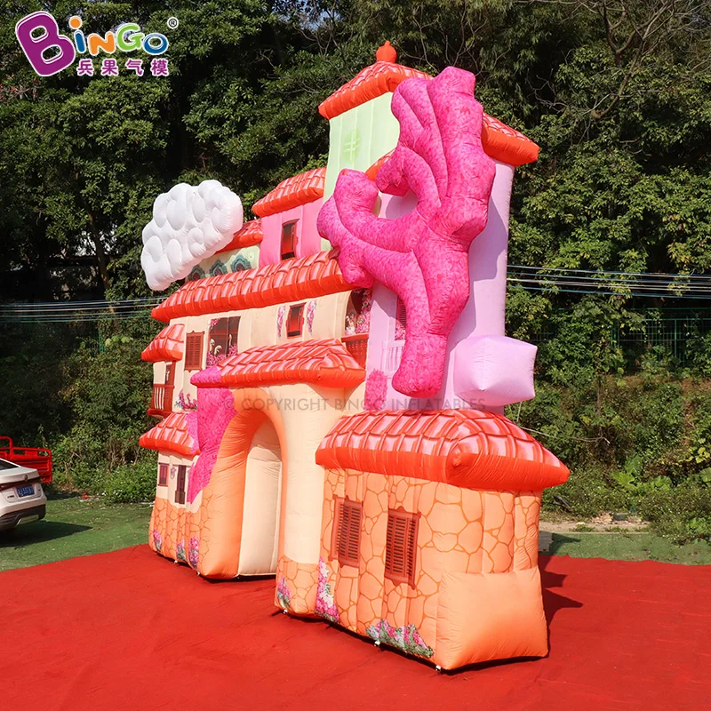 Personalized 8x6 Meters Inflatable Magic House For Event Decoration / 26 Feet Giant Inflated Castle Balloon Toys - BG-Z0534