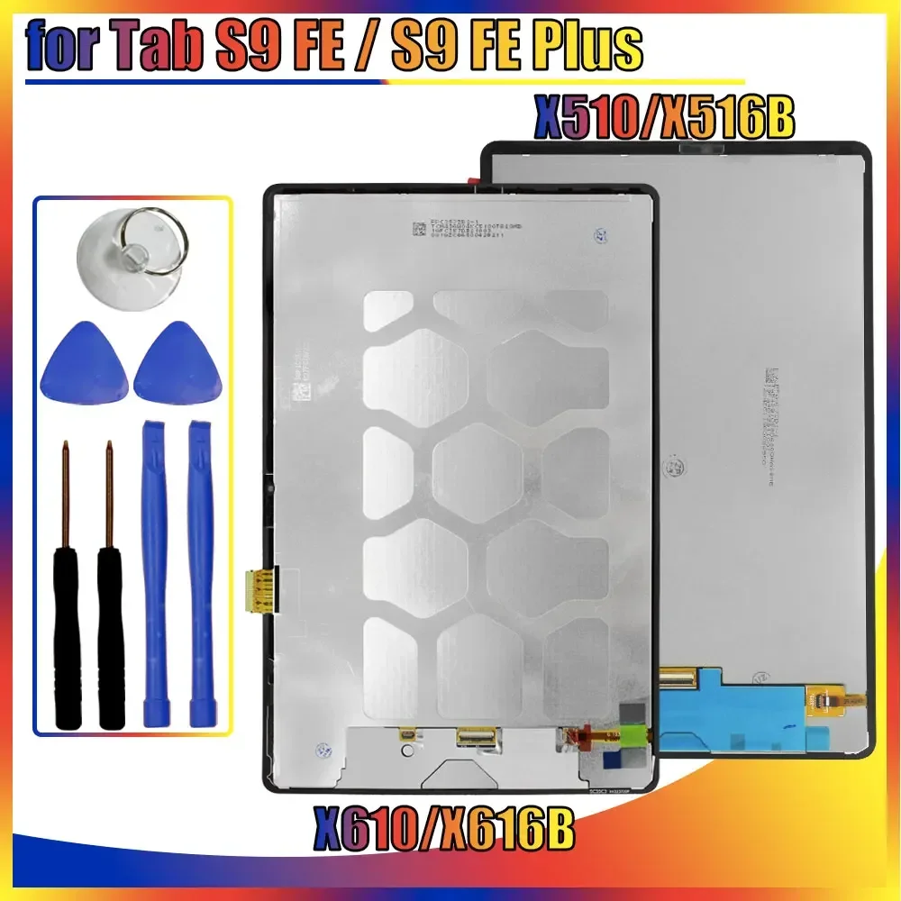 

New Tested for Samsung Galaxy Tab S9 FE X510B LCD Touch Screen Digitizer Replacement for Samsung Tab S9 FE Plus X616B Display