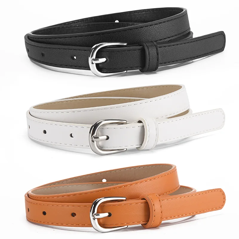1spc PU Belt, Fashionable and Versatile, with a Commuter Style Pin Buckle, Pairs Well with Jeans and a Belt
