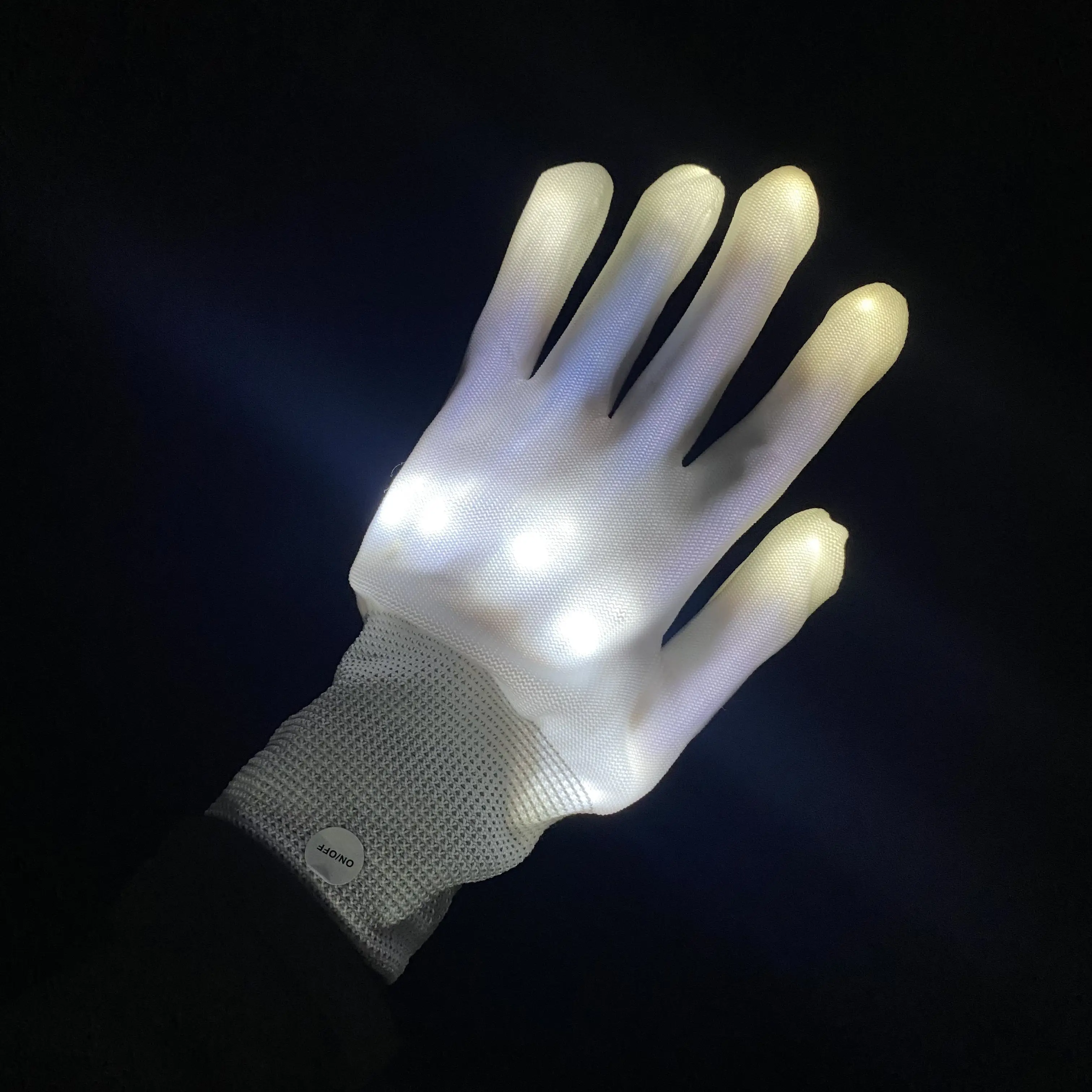 Cosplay Zubehör Handschuhe Dekorative Licht Handschuhe Männer Frauen Hand Tragen Handschuhe Für Dance Performance Coole Mode Handschuhe Für Nacht