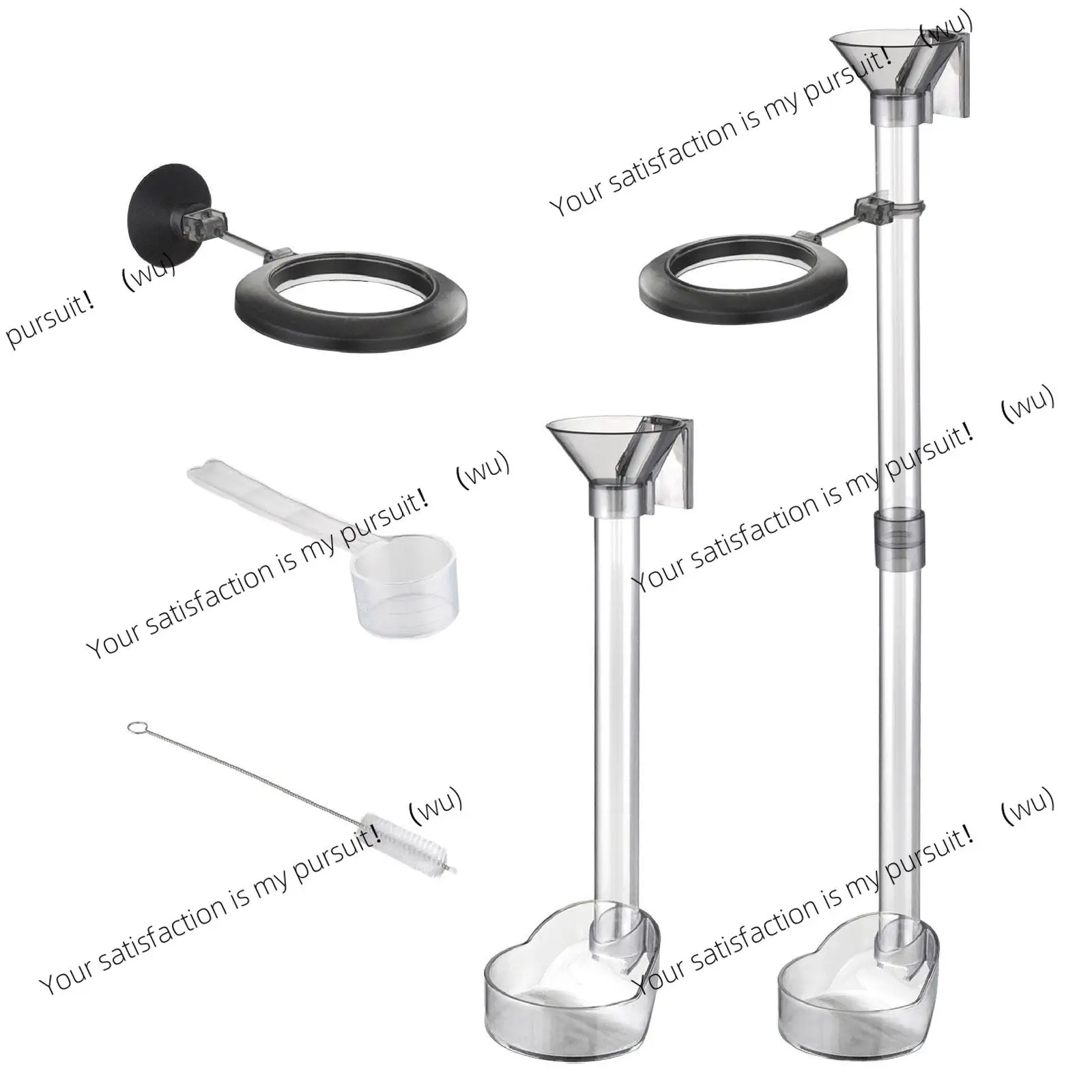 

Набор столовых приборов для ванны с кольцом для кормления, портативная щетка для чистки