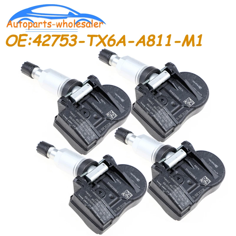 Фото Автомобильные аксессуары TPMS датчик давления в шинах монитор 42753-TX6A-A811-M1 42753TX6AA811M1 для Honda Crosstour CR-V Accord Crosstour