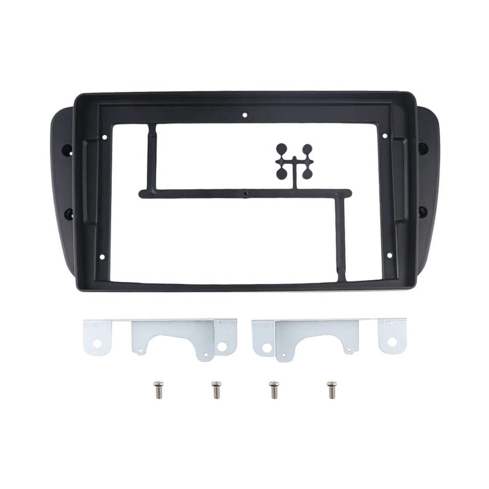 Car Fascia Frame per Seat Ibiza S1 2008-2015 Android Radio Audio Player Stereo Dash Trim kit pannello di copertura Harness 2DIN 9 pollici