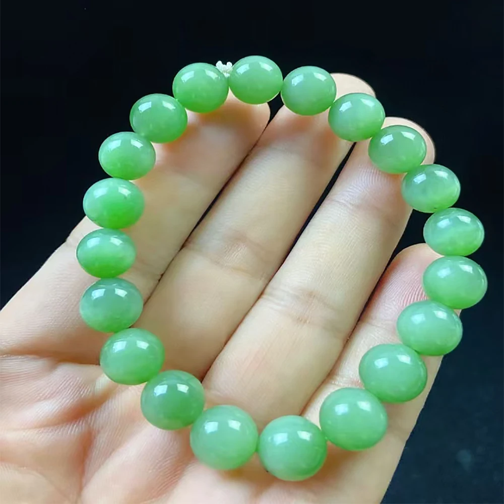 Hetian Jade Jade Pink Green Cat's Eye Bracelet Jewelry HTB001