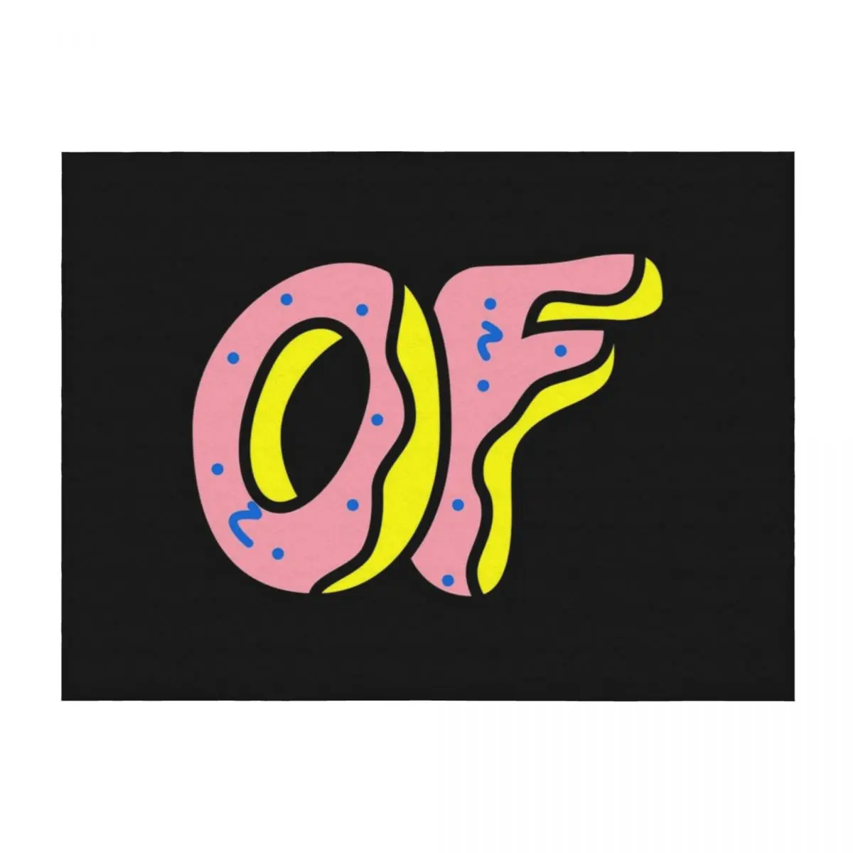 

Odd Future Pink Throw Blanket Retros Beach Thermal christmas decoration Blankets