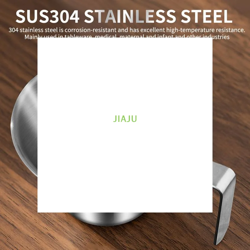 ~100ML 304 Stainless Steel Coffee Extraction Cup With Scale Small Milk Spoon Making Cup Espresso Measuring Cup Kitchen Tools Cu